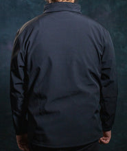 Load image into Gallery viewer, BJ1- 3-LAYER SOFT SHELL JACKET w/ BAC LOGO (BLACK)