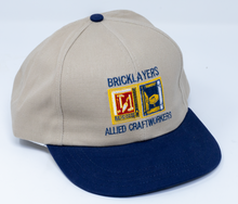Load image into Gallery viewer, C25 - TAN CAP w/ EMBROIDERED BAC LOGO