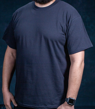 Load image into Gallery viewer, E20 - SHORT SLEEVE T-SHIRT - BAC SCREENED LOGO - WHITE OR BLACK