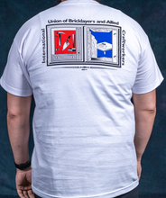 Load image into Gallery viewer, E20 - SHORT SLEEVE T-SHIRT - BAC SCREENED LOGO - WHITE OR BLACK