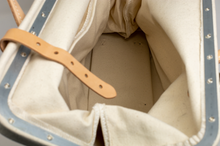 Load image into Gallery viewer, HB13A - 18" X 16" TOOL BAG W/ DEEP LEATHER BOTTOM AND INSIDE POCKET