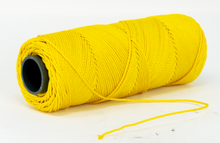Load image into Gallery viewer, HB7A -500' ROLL OF #18 BRAIDED NYLON YELLOW LINE