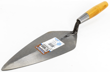 Load image into Gallery viewer, HB8 - 12" NARROW LONDON ROSE TROWEL W/ WOOD HANDLE