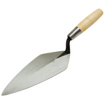 HB8M - 10" NARROW LONDON ROSE TROWEL W/ WOOD HANDLE