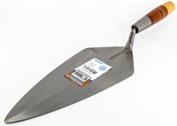 HB8R - 13" NARROW LONDON ROSE TROWEL W/ LEATHER HANDLE