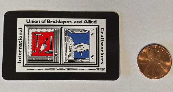 HH5A - 1 1/2" x 2 1/2" IUBAC Tablet Logo Decal