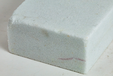 Load image into Gallery viewer, HP32 - 8" X 2" X 1" WHITE RUBBING STONE, 60 GRIT