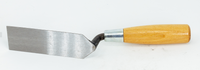 HP37 - 5" X 1 1/2" KRAFT MARGIN TROWEL W/ WOOD HANDLE