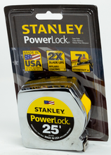 Load image into Gallery viewer, HP42 - 25' x 1" STANLEY POWERLOCK TAPE