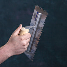 Load image into Gallery viewer, HT6 - 1/4" SQUARE NOTCH TILE TROWEL W/ STRAIGHT HANDLE