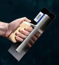 Load image into Gallery viewer, HT7 - 3/16"V NOTCH TILE TROWEL W/ STRAIGHT HANDLE