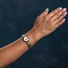Load image into Gallery viewer, K11 - WOMEN'S TRADITIONAL GOLD WATCH w/ FULL COLOR BAC LOGO