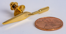 Load image into Gallery viewer, L10- GOLD TROWEL LAPEL PIN
