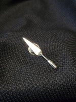 L12- Silver Trowel Lapel Pin
