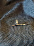L12- Silver Trowel Lapel Pin