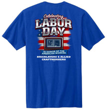 Load image into Gallery viewer, LD2 - IUBAC LABOR DAY T-SHIRT (ROYAL BLUE)