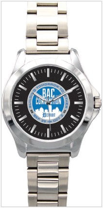 MSCW2 - Commemorative Stainless Steel Silver Men's 2025 IUBAC Convention Watch
