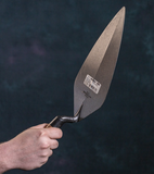 MT12L - 12" MARSHALLTOWN LONDON TROWEL W/ LEATHER HANDLE