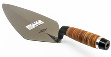 Load image into Gallery viewer, MT13L - 13" MARSHALLTOWN LONDON TROWEL W/ LEATHER HANDLE