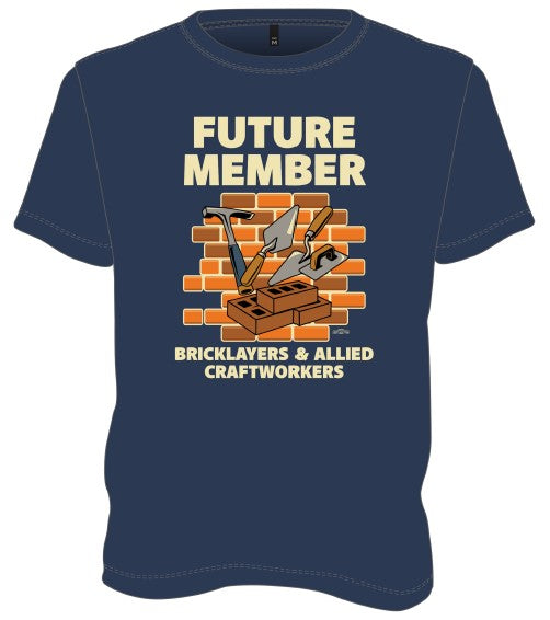 NYT1 - Navy Blue BAC Future Member Youth T-Shirt