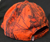 C30 - Orange Camo Hat w/ BAC Logo