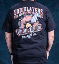 Load image into Gallery viewer, SO10 - UNION PROUD T-SHIRT - BLACK
