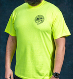 SO4 - SAFETY GREEN T-SHIRT W/ BAC LOGO