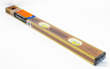 Load image into Gallery viewer, SL24 - 24" BRASS BOUND SANDS LEVEL W/ COLOR VIALS