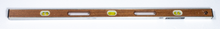 Load image into Gallery viewer, SL48 - 48" BRASS BOUND SANDS LEVEL W/ COLOR VIALS- ALSO AVAILABLE IN I-BEAM