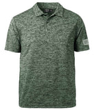 SO18 - Men's Honeycomb Jacquard Polo Shirt - Hunter Green
