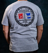 Load image into Gallery viewer, SO5 - POCKET T-SHIRT W/ BAC LOGO ON BACK