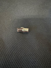 Load image into Gallery viewer, L14- SILVER NOTCHED TROWEL LAPEL PIN
