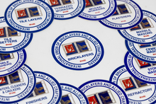 Load image into Gallery viewer, TD3 - 2 1/2" HARD HAT DECAL- AVAILABLE IN A VARIETY OF TRADES (EACH)