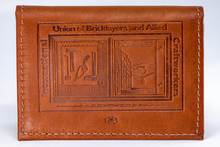 Load image into Gallery viewer, W03 - LEATHER MINI WALLET DEBOSSED W/ BAC LOGO