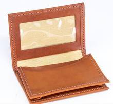 Load image into Gallery viewer, W03 - LEATHER MINI WALLET DEBOSSED W/ BAC LOGO