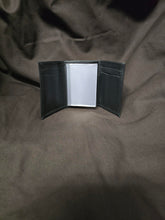 Load image into Gallery viewer, W06 - TRI-FOLD LEATHER WALLET EMBOSSED W/ BAC LOGO