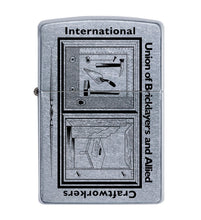 Load image into Gallery viewer, ZL1- CHROME ZIPPO LIGHTER SCREENED w/ BAC LOGO